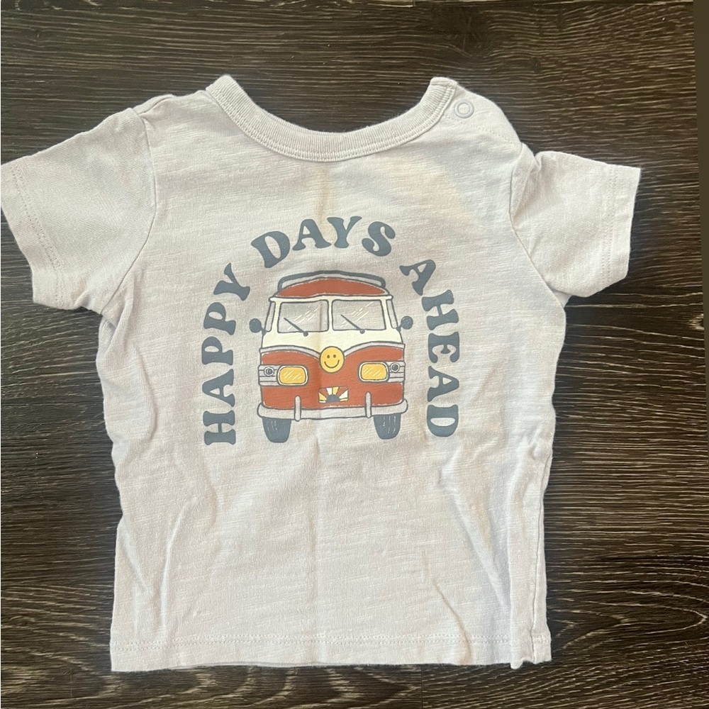 Cute Baby T-Shirt with Van Graphic